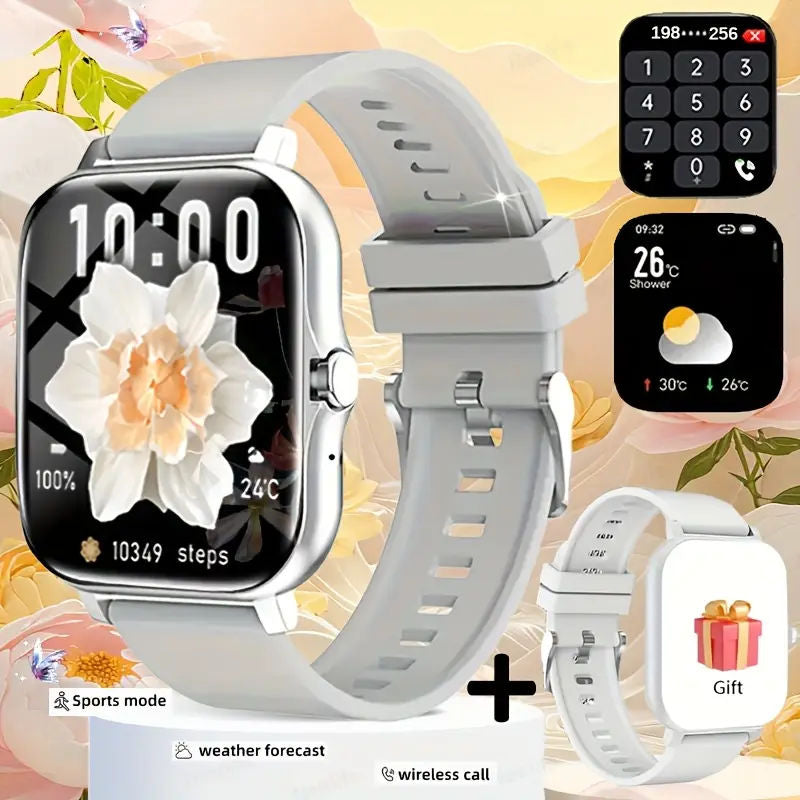 1.85 Inch Smart Watch with Call Answering and Health Monitoring