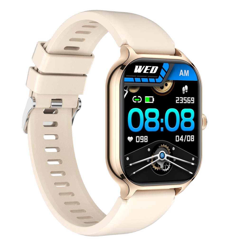 Smart watch with multiple sports modes, can make and receive calls, message reminders, health monitoring, compatible with Androi