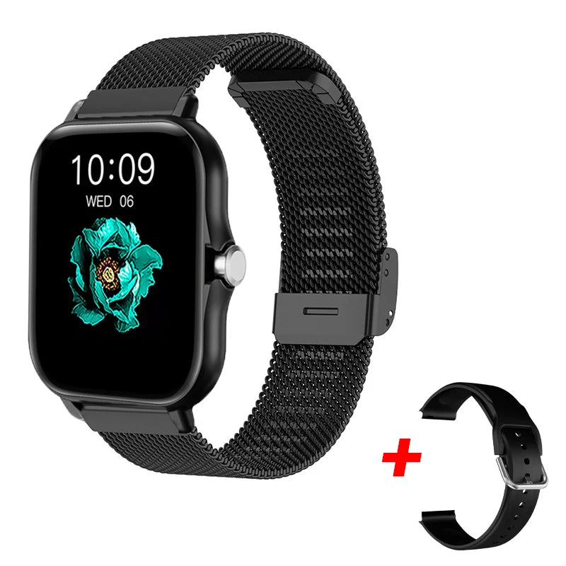 LAXASFIT 2025 Smart Watch 1.83 Inch HD Display Answer Make Call Message Preview Sport Modes DIY Dial Weather Forecast Men Women