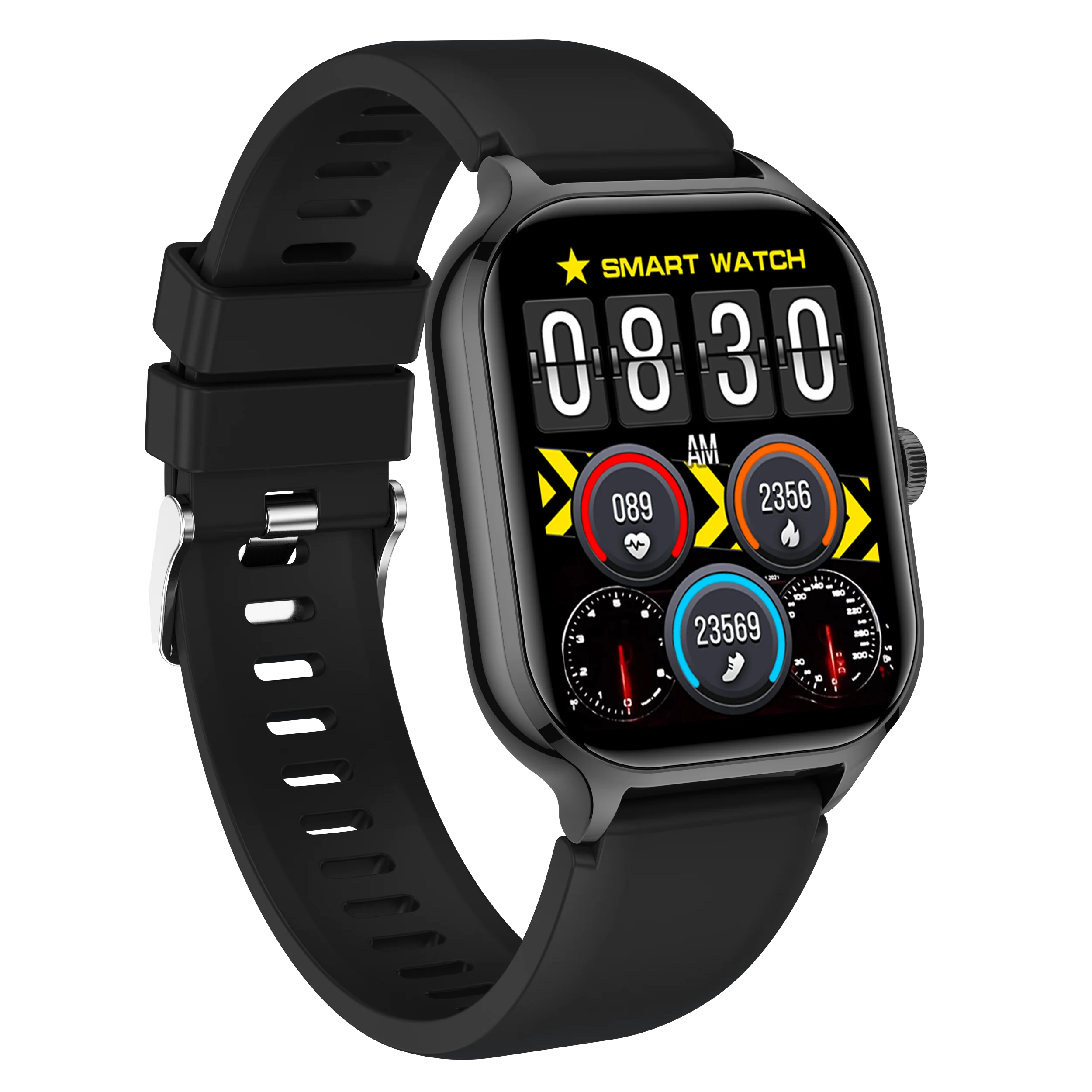 Smart watch with multiple sports modes, can make and receive calls, message reminders, health monitoring, compatible with Androi
