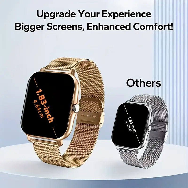 LED Smart Watch with Wireless Calling and Weather Alerts