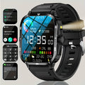[Perfect Gift For Holidays] 2025 New Smartwatch with LED Light, Wireless Calling, Fitness Tracker, Message Alerts, Weather Alerts, SMS Alerts, Outdoor Men's Smartwatch, Compatible with Android And iPhone Devices, Perfect Gift