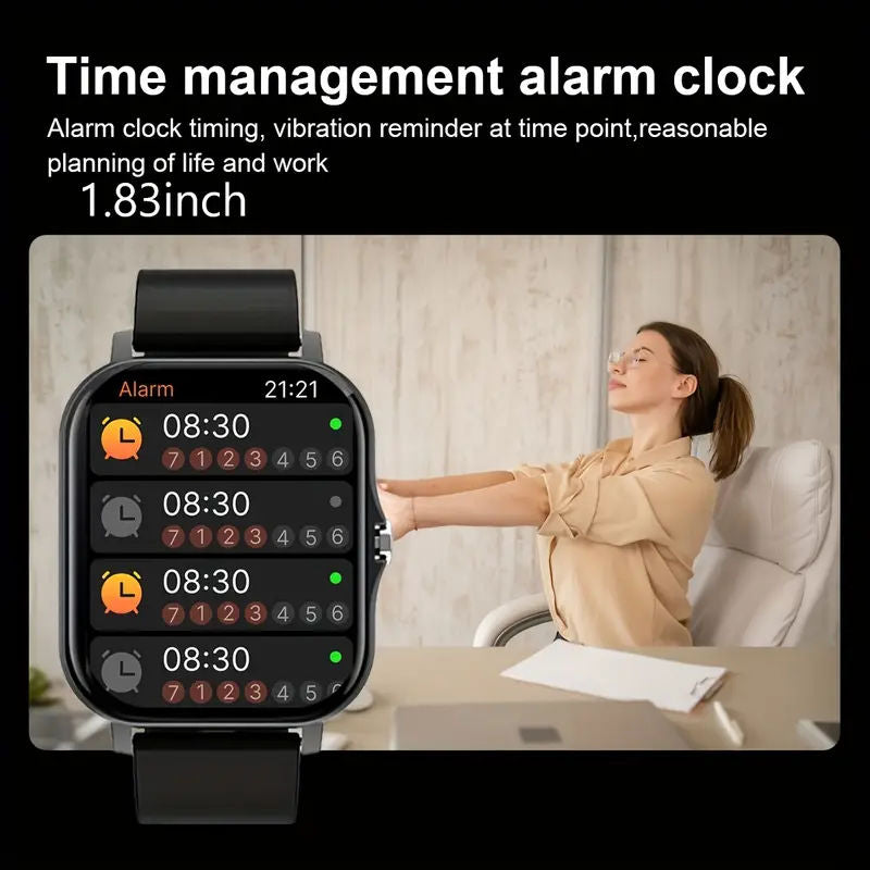 LED Smart Watch with Wireless Calling and Weather Alerts